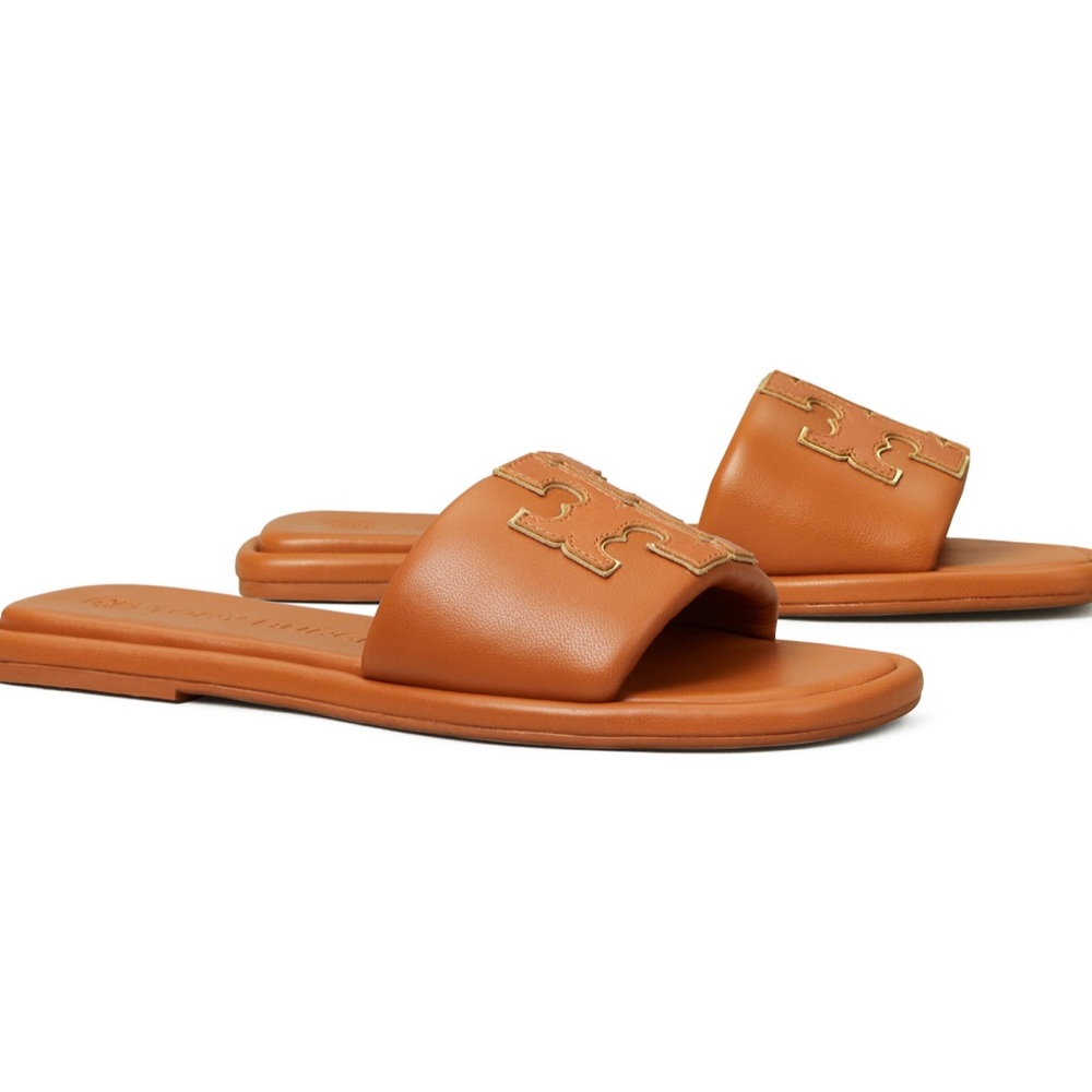 Tory Burch Double T Sport Slide Sandal